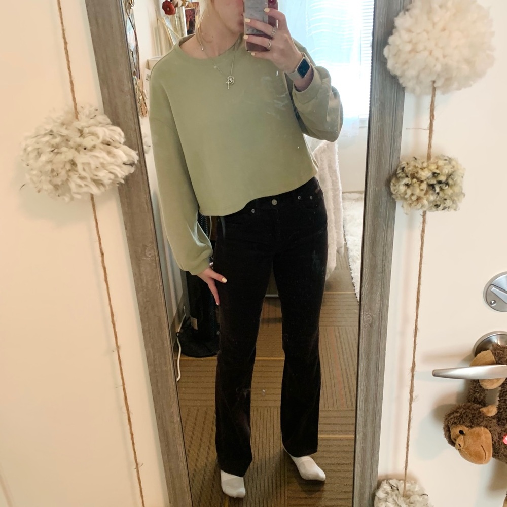 Calvin Klein Chocolate Brown Corduroy Jean